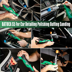 Batoca S5 with replaceable batteries enables extended detailing sessions.