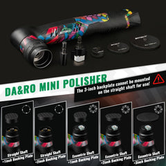 BATOCA S5 replaceable batteries keep you polishing longer without interruptions.