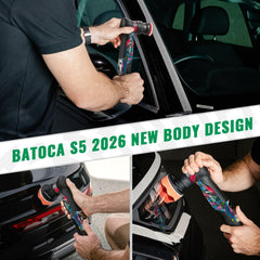 BATOCA S5 dual action offers rotary and orbital modes for versatile polishing.