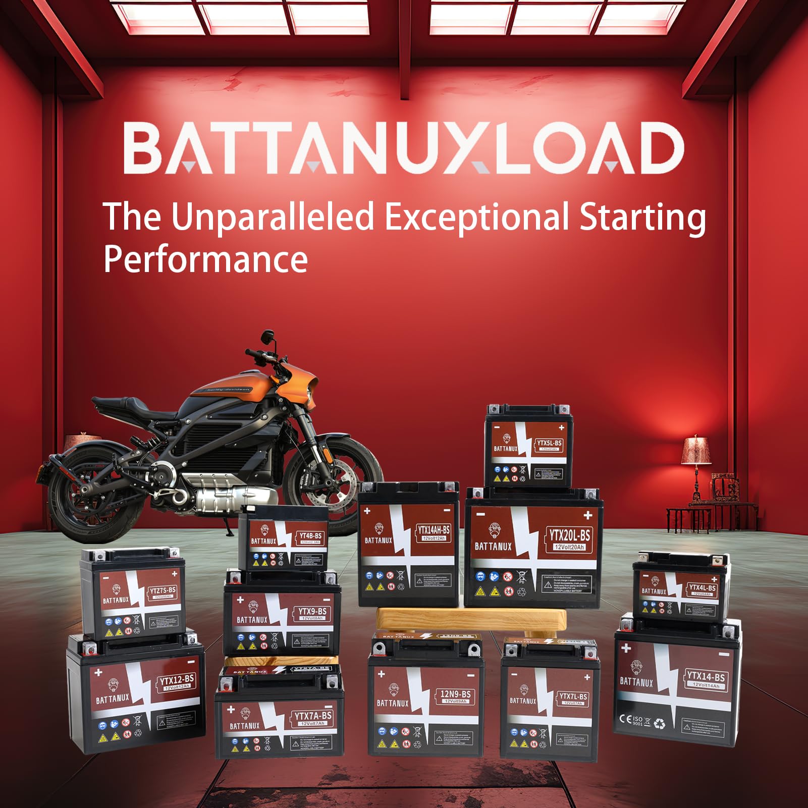 Battanux YTX5L-BS environmentally friendly design and recyclability.