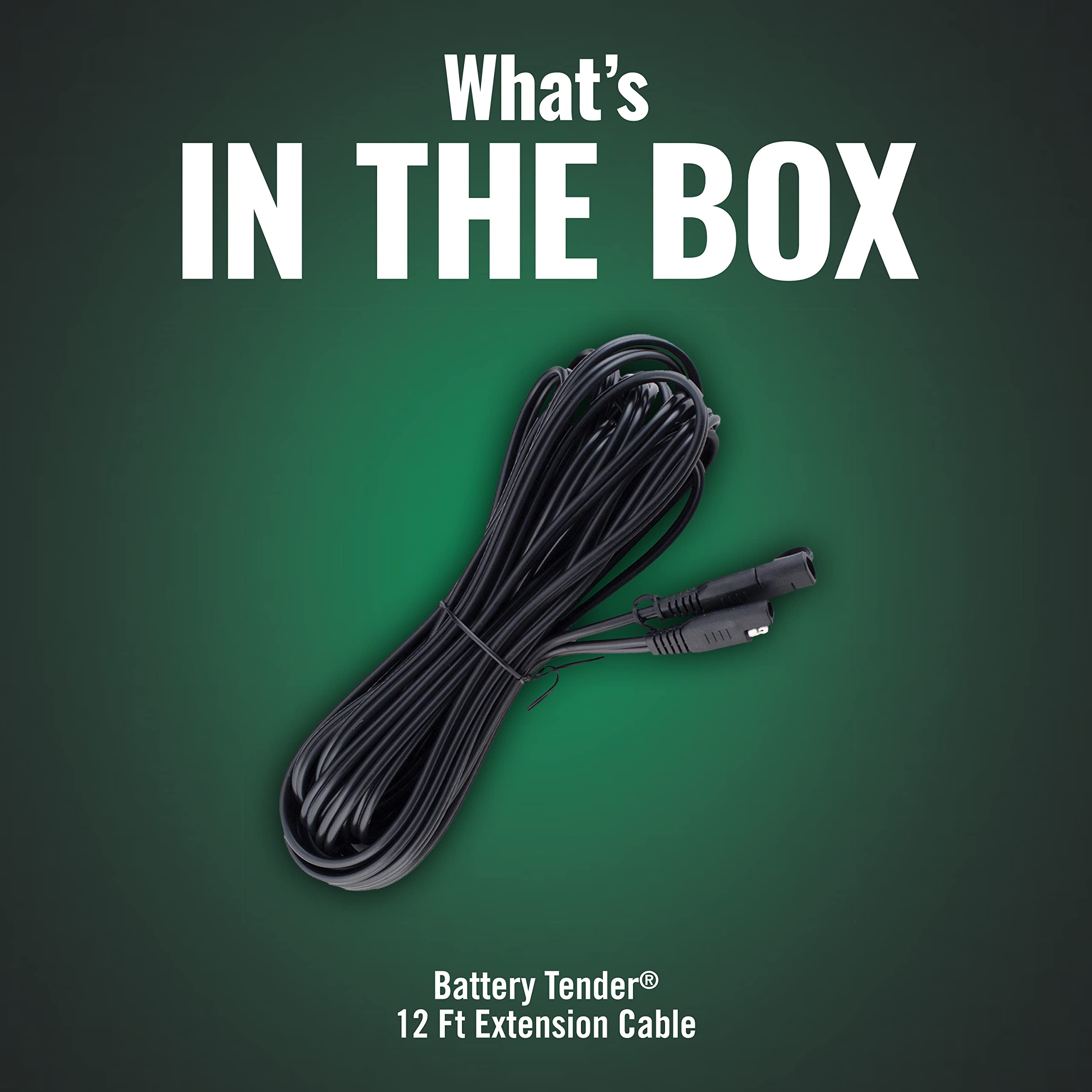 Battery Tender extension suitable with 2-, 4-, 5- and 10-bank chargers