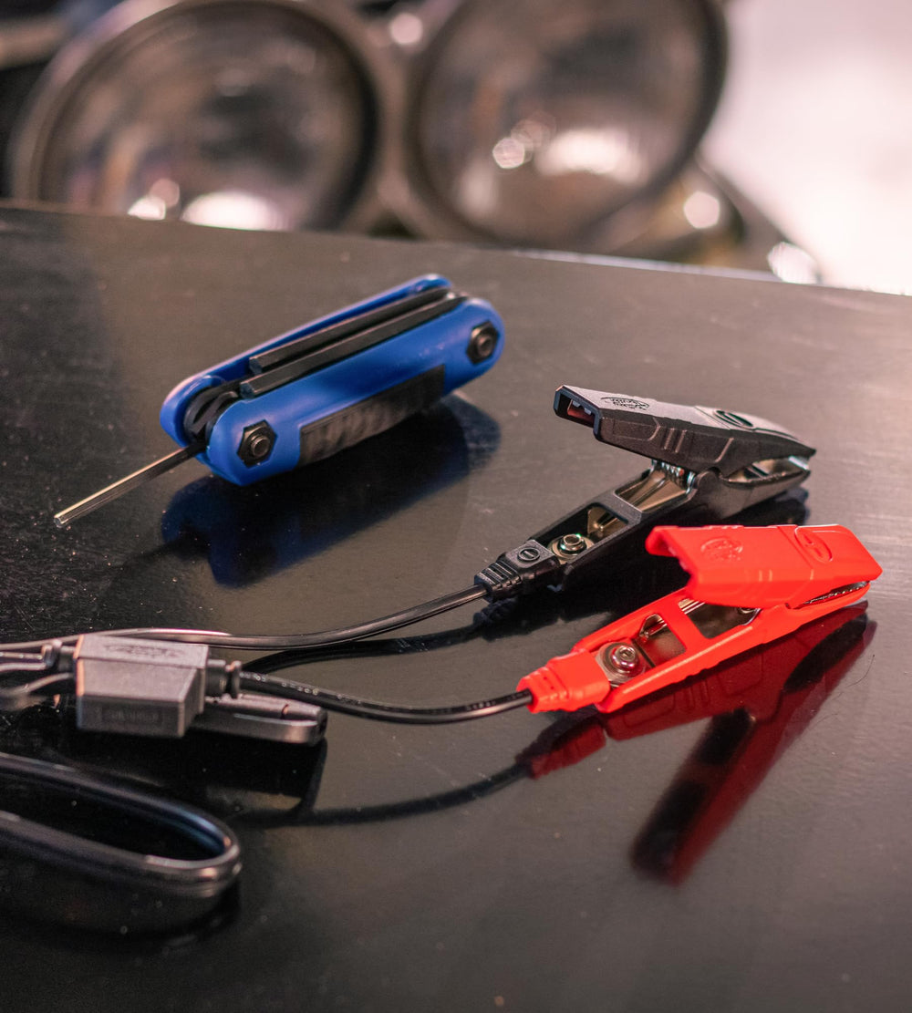 Battery Tender hex wrench swap enabling clip-to-ring terminal conversion
