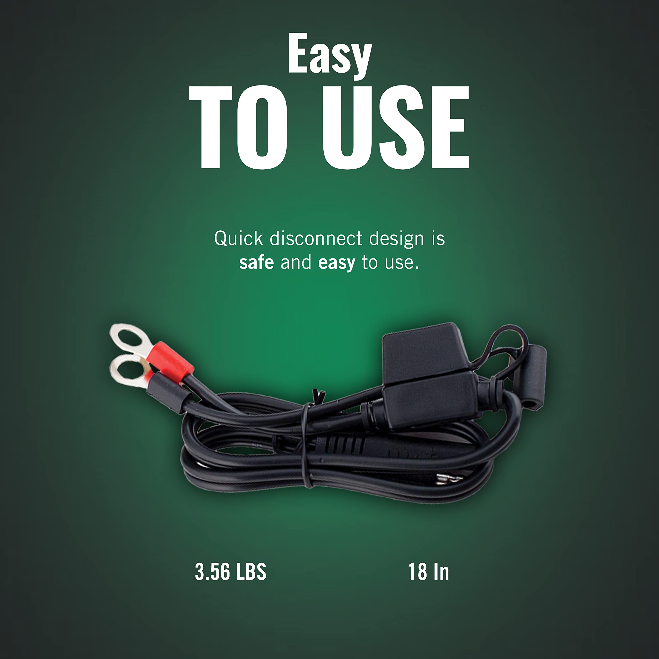 Battery Tender Ring Terminal Harness 25-pack for bulk purchasing and stocking.