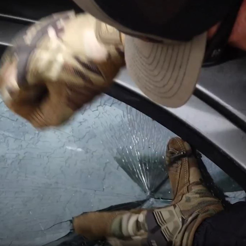 BATTLBOX car emergency escape tool supports side window exits