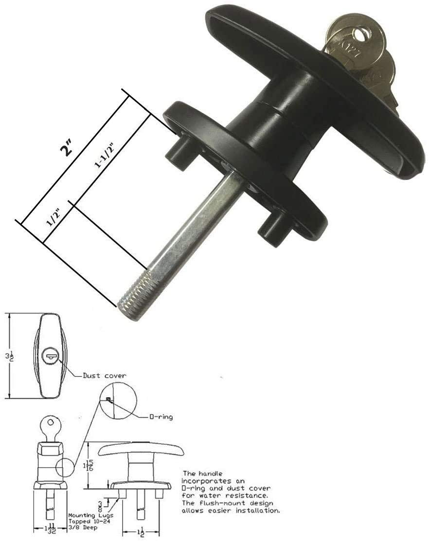 Bauer T-323T cams and spacers with dust covers for smooth engagement.