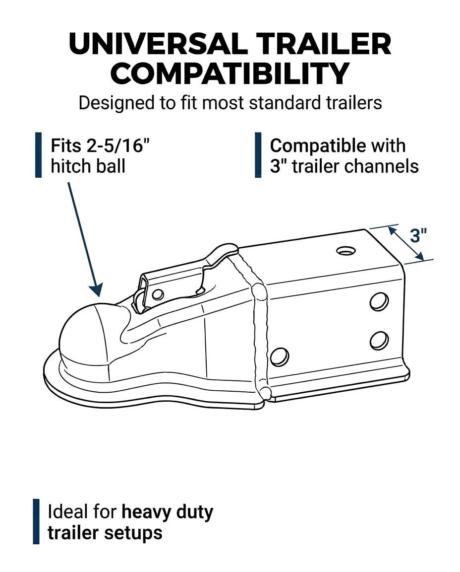 BaVekHak Posi-Lock latch ensures a tight, rattle-free connection
