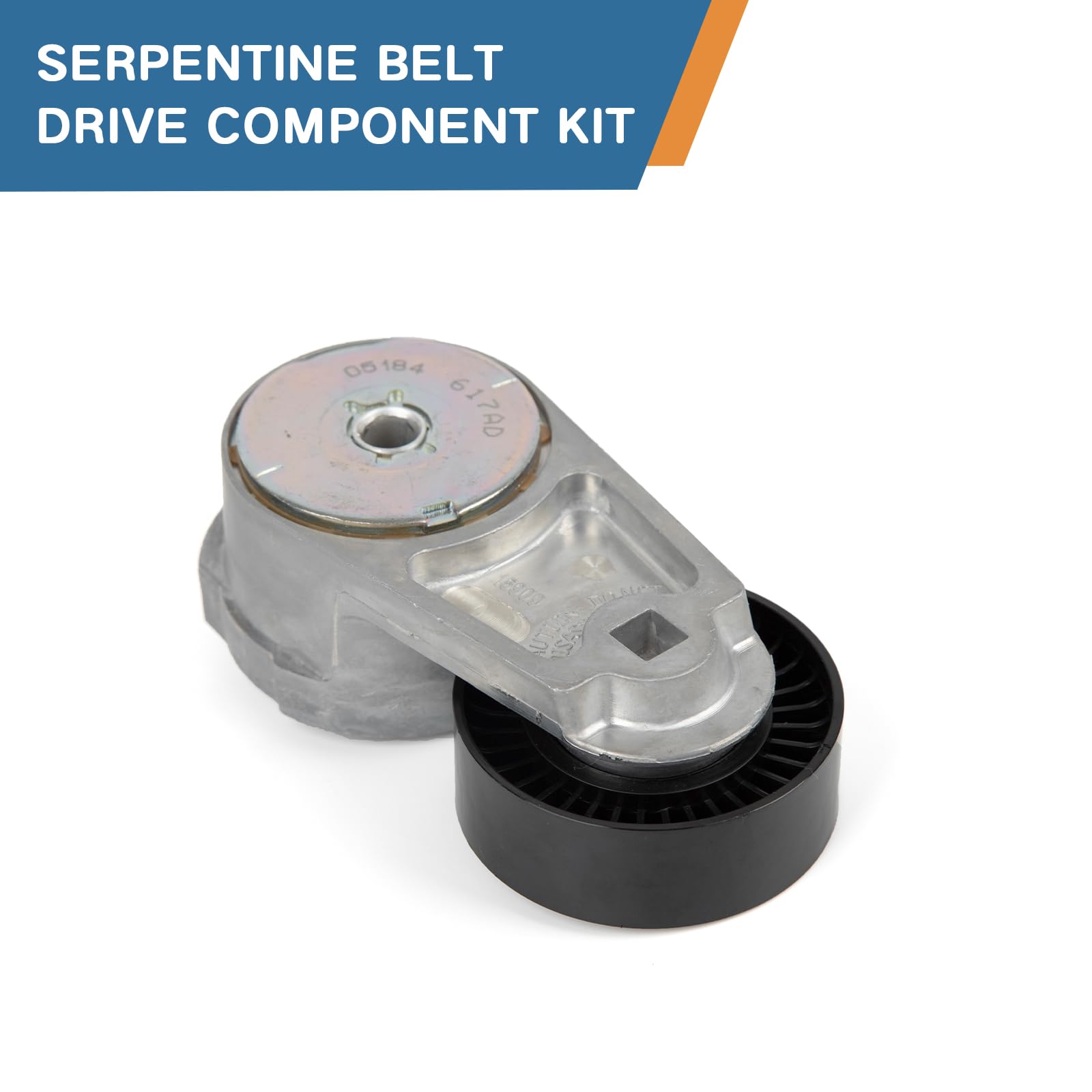 Baxzl belt tensioner pulley kit for Chrysler 300 aids steady belt tension and longevity
