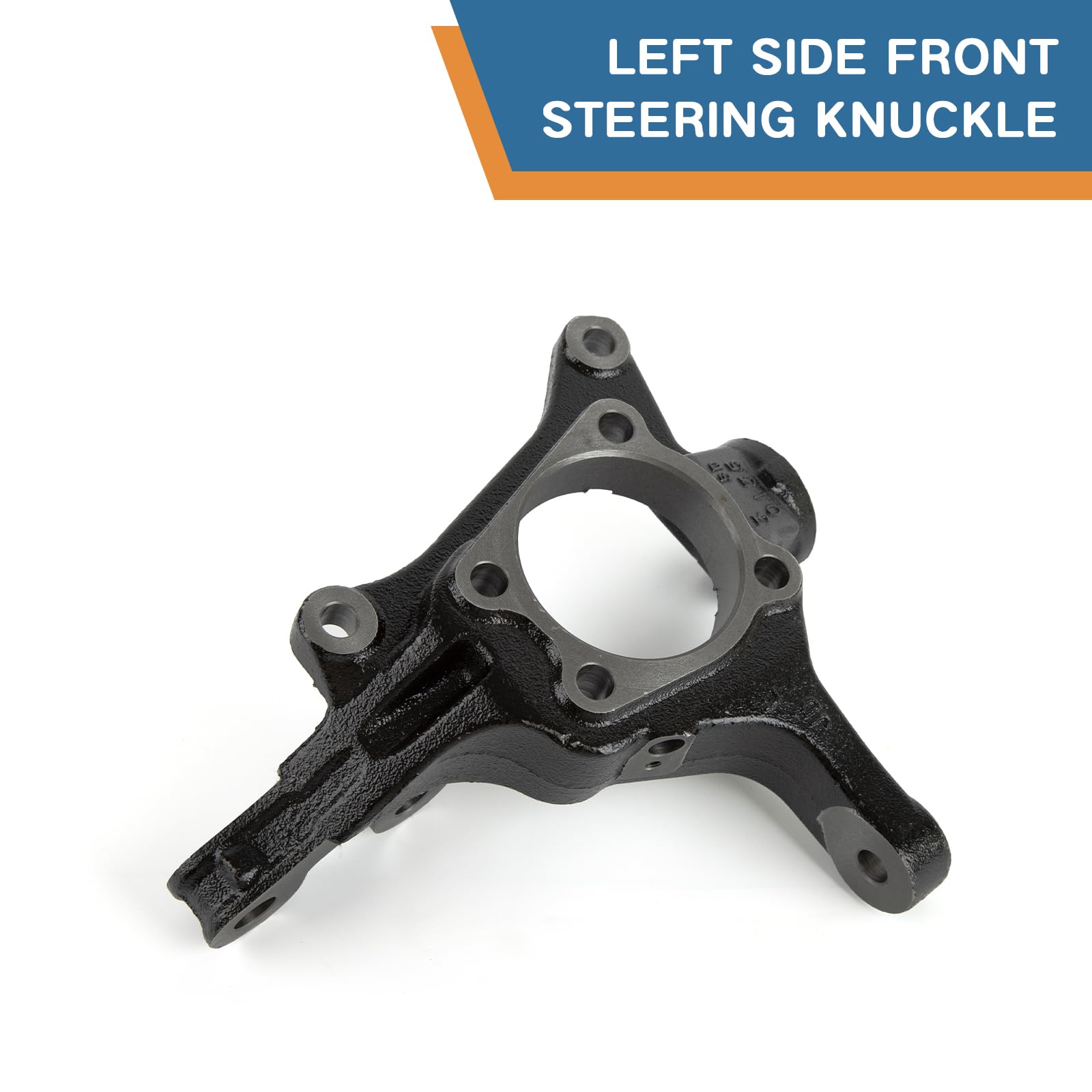 Baxzl WRX STI knuckle maintains precise geometry for confident handling.