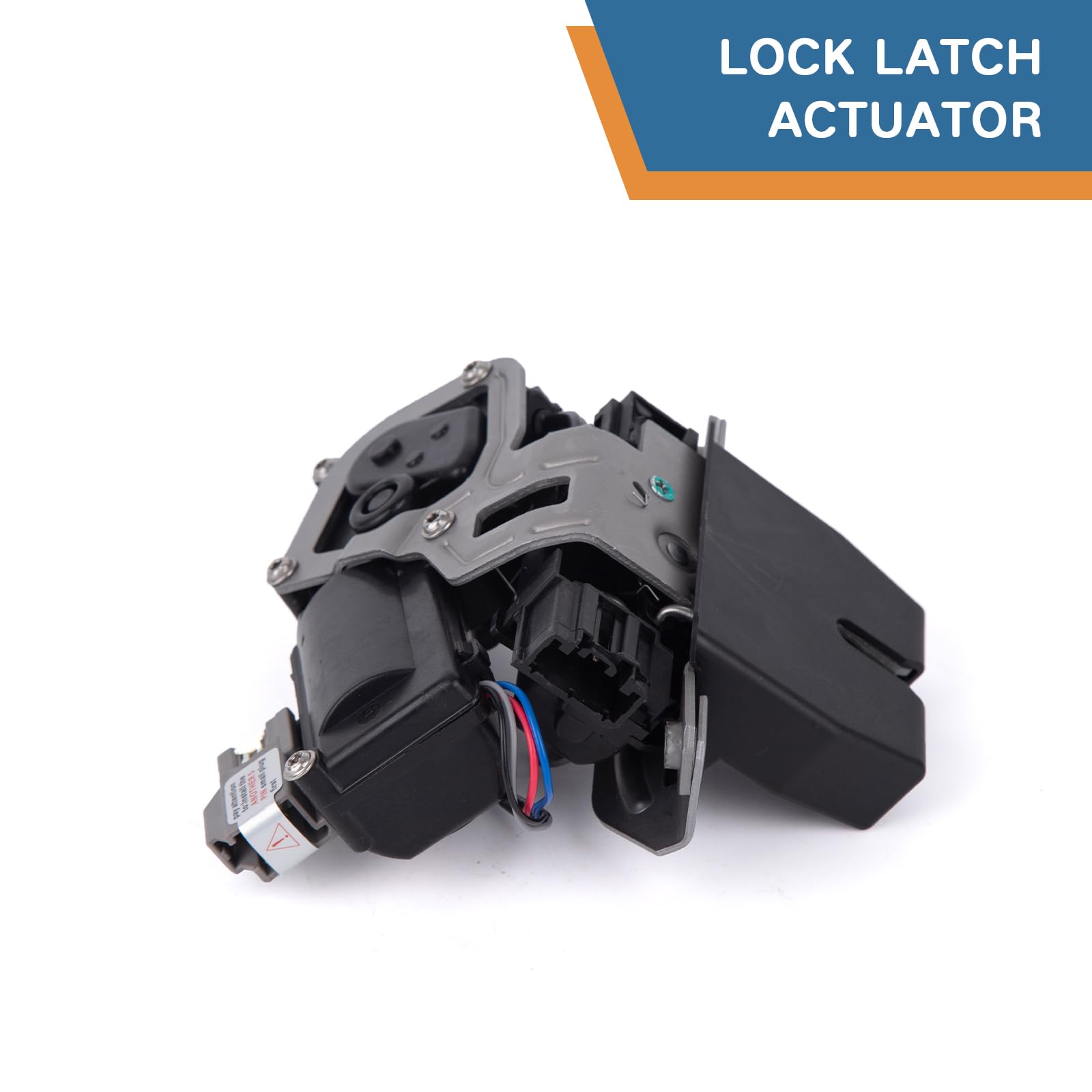 Baxzl actuator in a rear hatch during installation guidance.