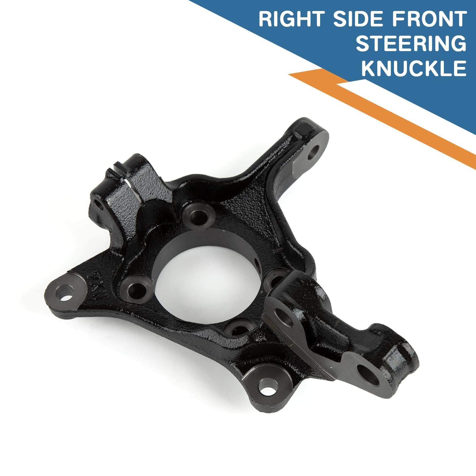 Baxzl right-side steering knuckle for WRX STI, solid upgrade