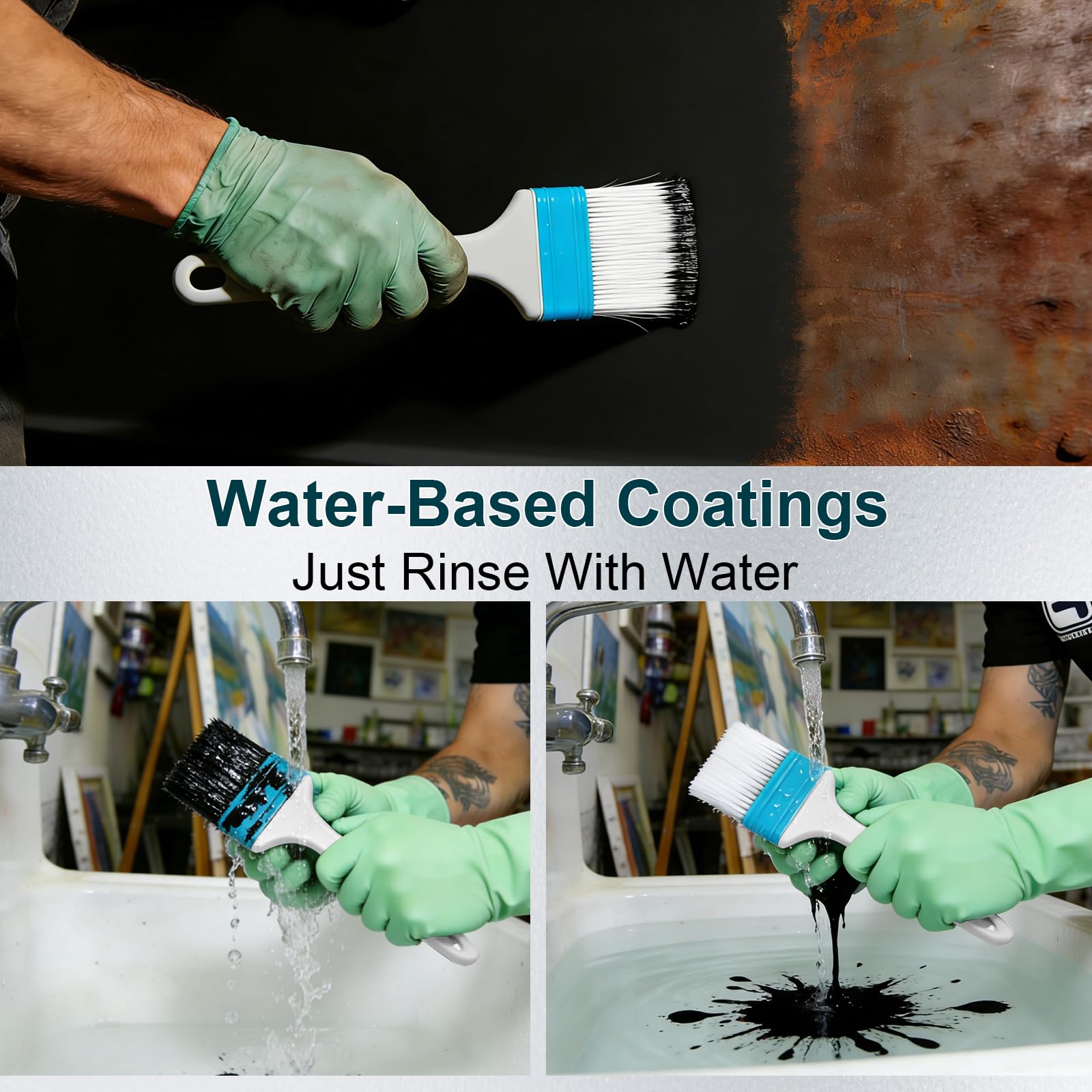 BBPIG00K DIY bed liner kit enables uniform coverage with minimal overspray.