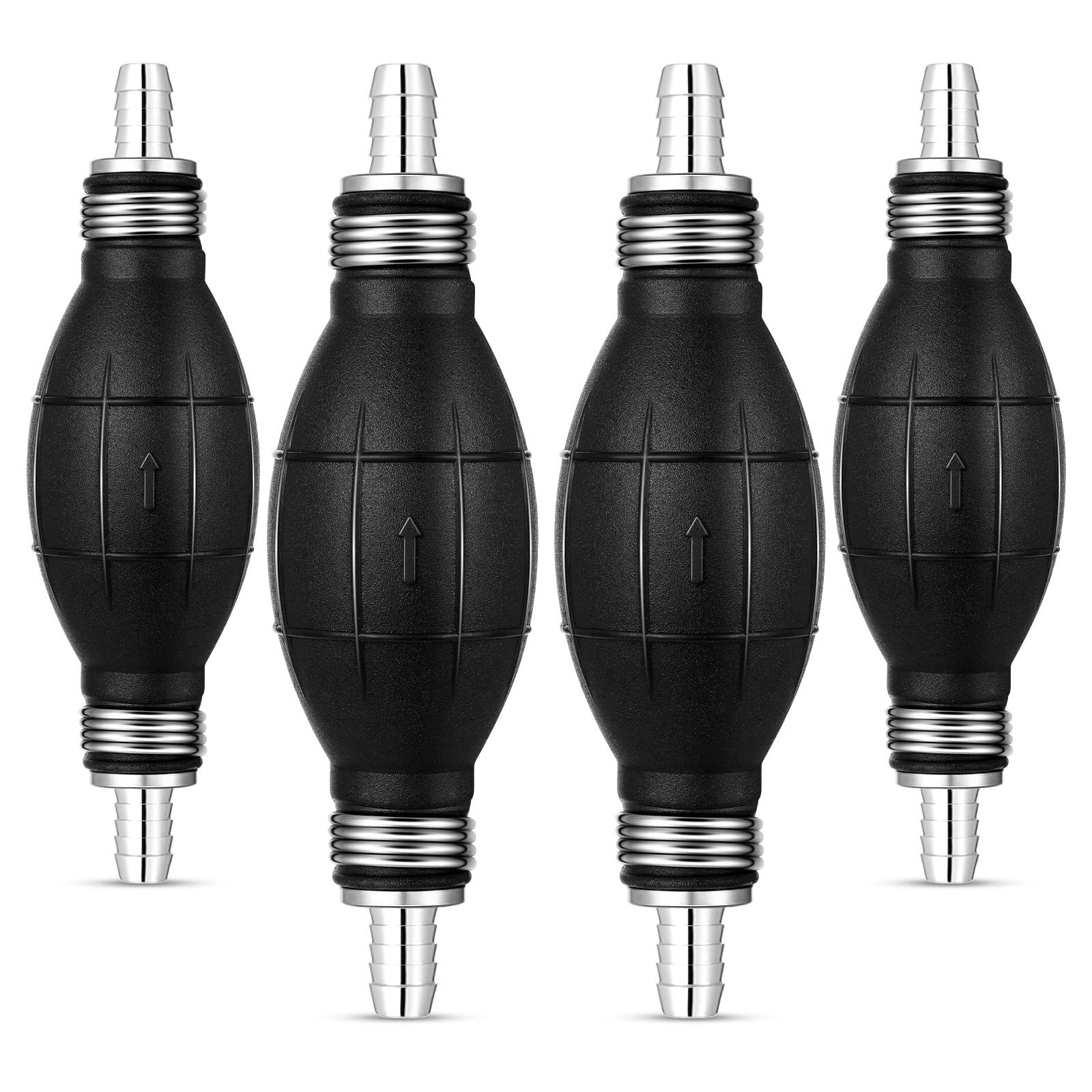BBTO four-pack primer bulbs for reliable marine fuel transfer