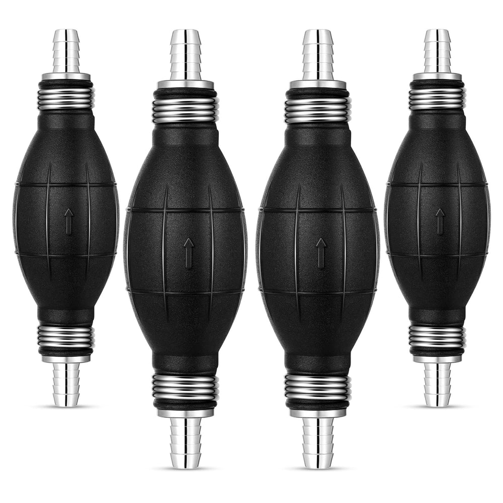 BBTO four-pack primer bulbs for reliable marine fuel transfer