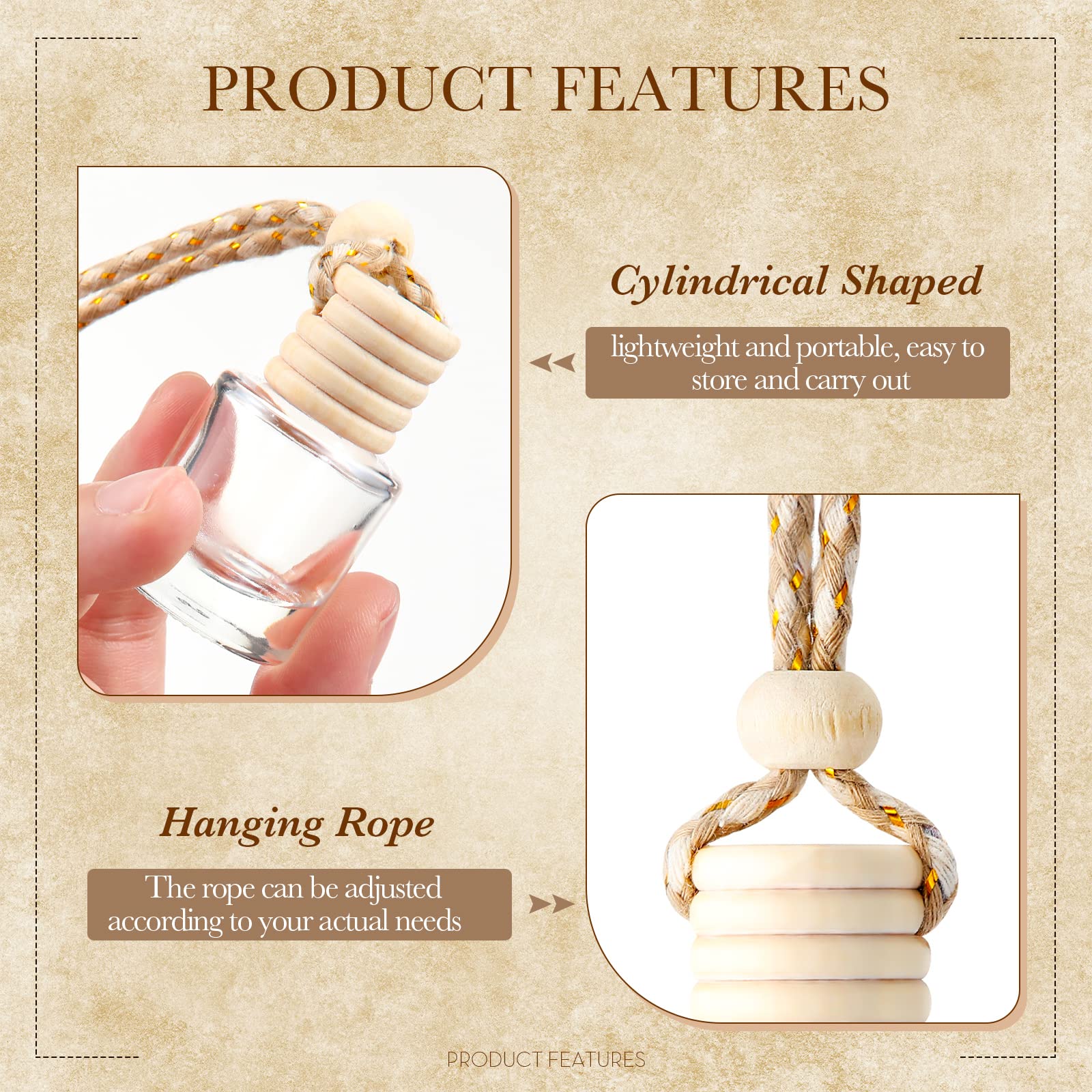 BBTO compact 8ml diffuser bottle ideal for easy fragrance swapping.