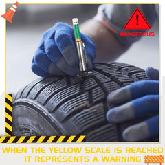 BBTO durable gauge designed for repeated tire monitoring use.