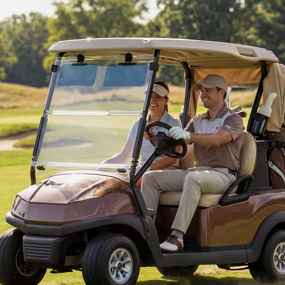 BBTO fits most golf carts for versatile outdoor use.