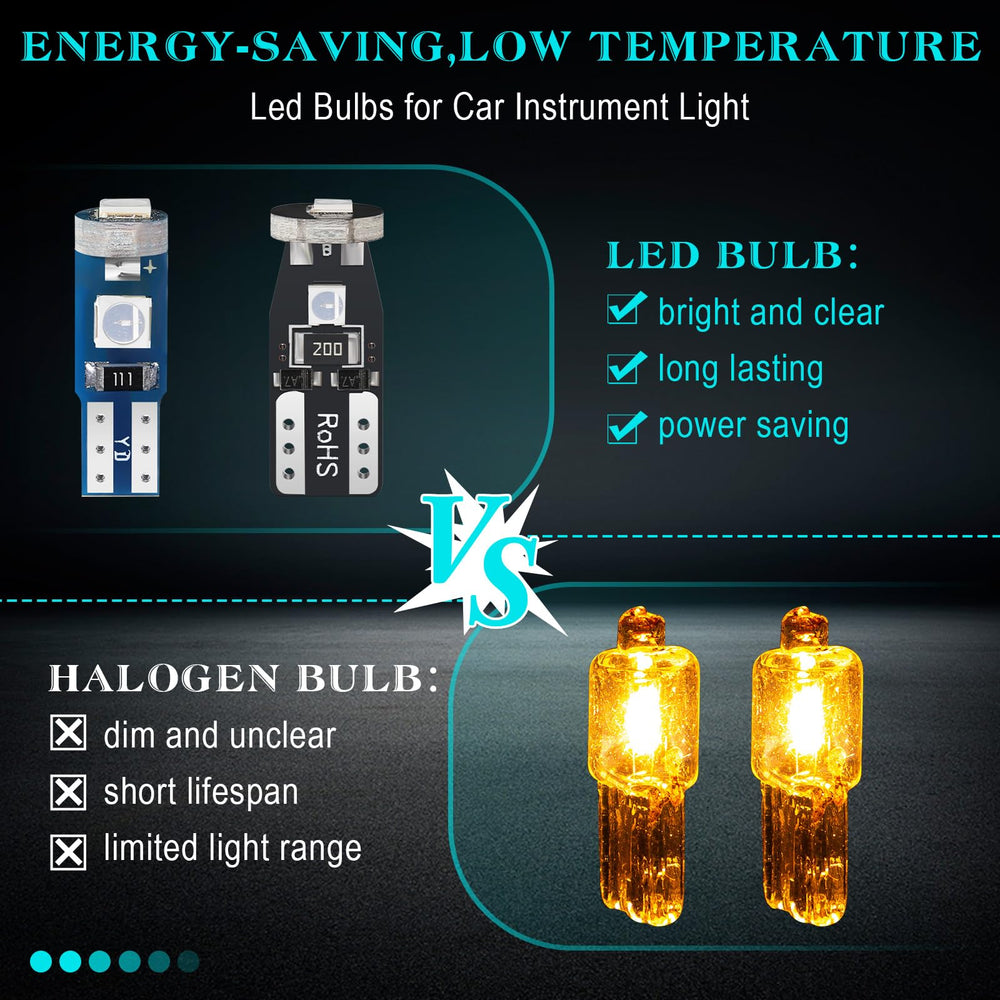 BBTO blue interior car lights ideal for gauge cluster and dome illumination