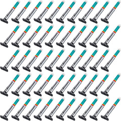 BBTO tyre tread depth gauge in a compact 50-pack set for quick roadside checks.