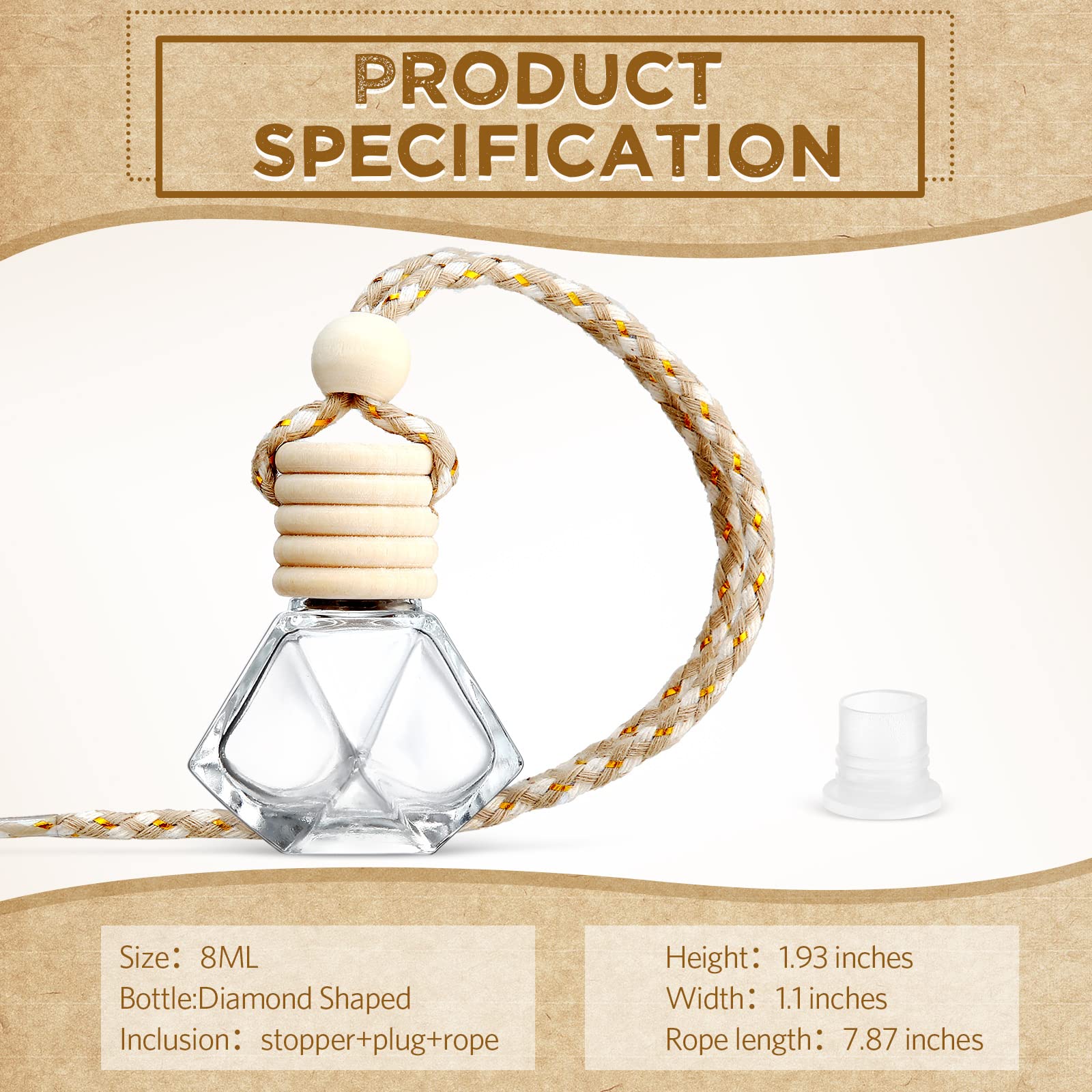 BBTO wooden cap with inner plug ensures secure use