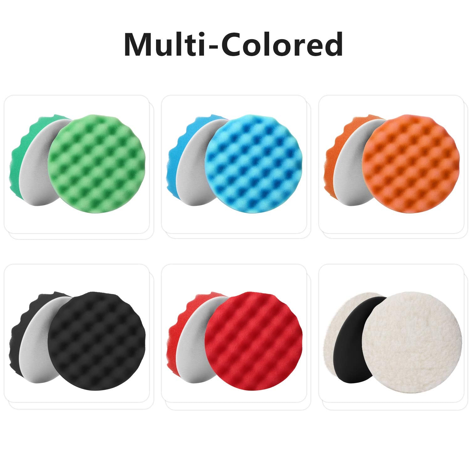 BBTO wool grip pad set for waxing and sealing glaze