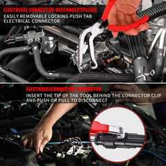 BCJCLTS 60-degree disconnect plier reaches sensors in restricted spaces.