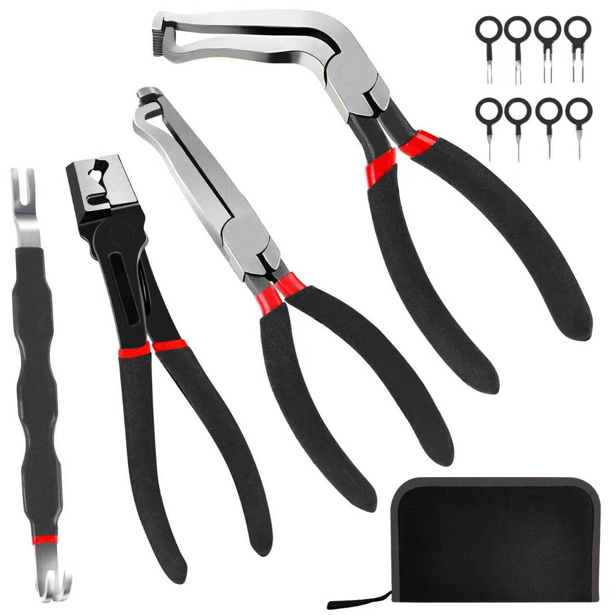 BCJCLTS disconnect pliers with straight-tip design for tight spaces and gentle connector removal.