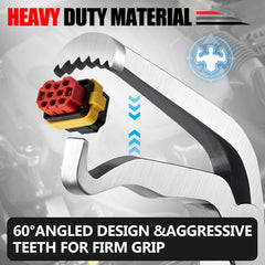 BCJCLTS hose clamp pliers for securing clamps during fuel line work.