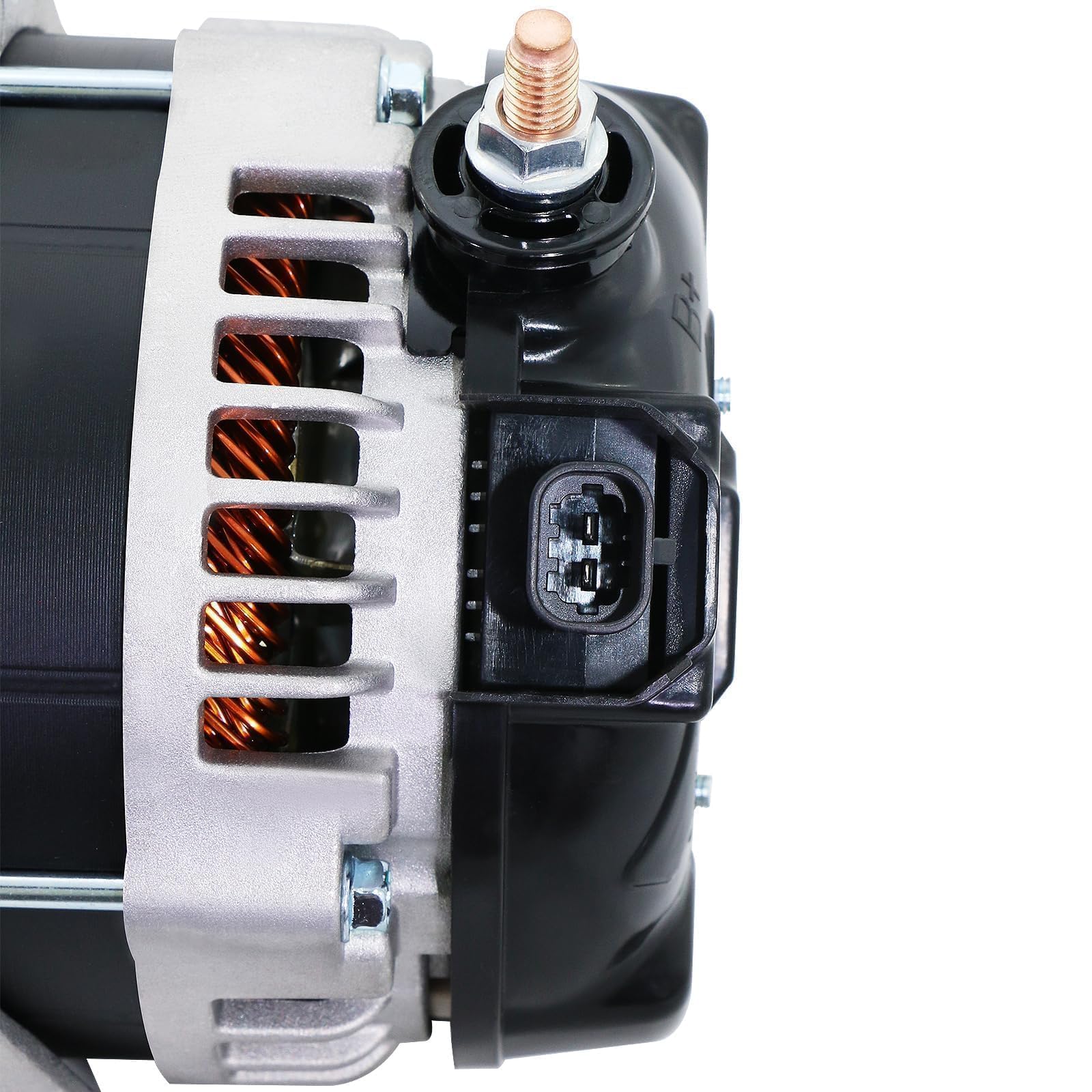 BDeli 150AMP alternator dyno-tested label, ensuring consistent power output under demanding conditions.