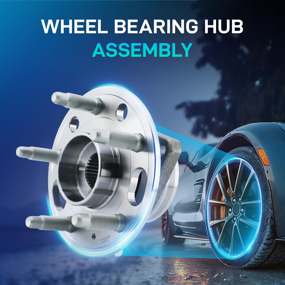 BDELI 513288 wheel hub front-right, precision fit for reliable rotation and ABS.