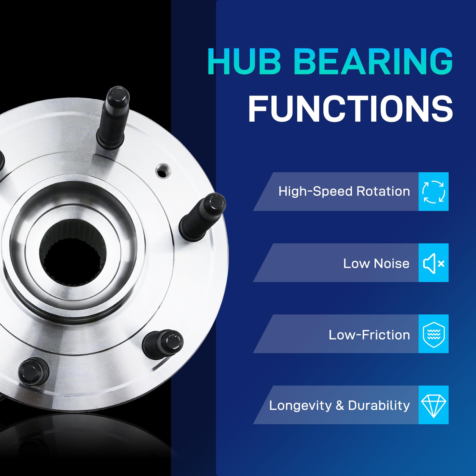 BDeli ABS sensor wiring hub assembly 515036 maintains ABS performance on rugged drives