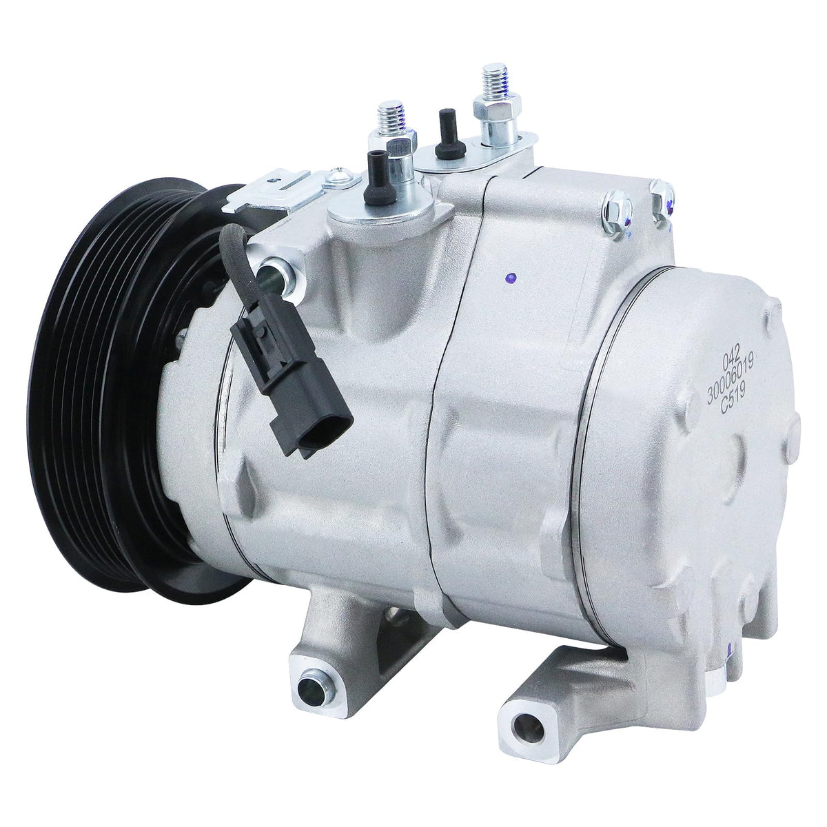 BDeli AC compressor for Ford Expedition front view shows solid build and reliable cooling potential