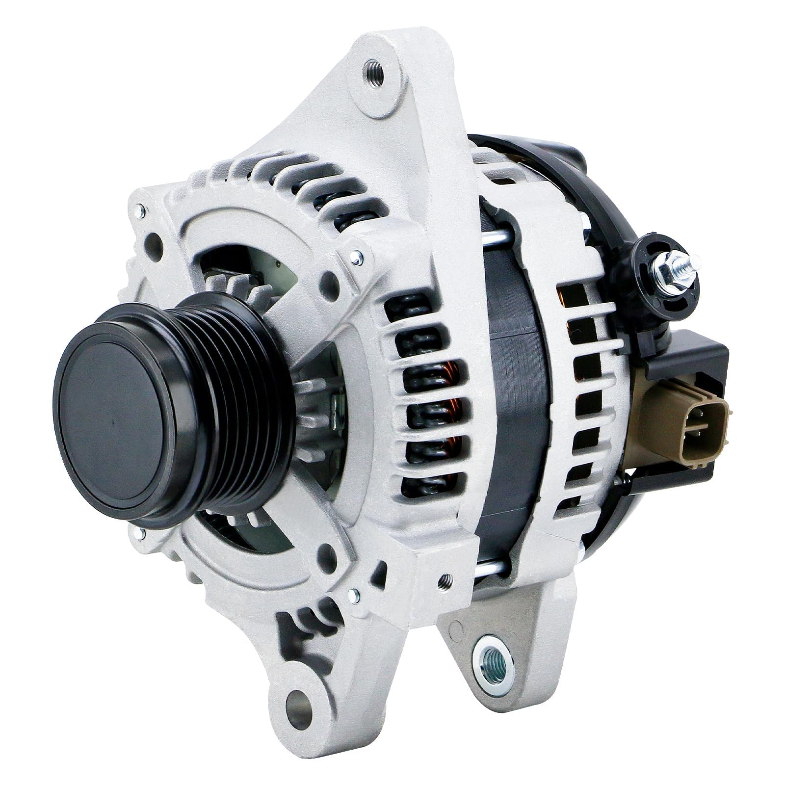 BDeli alternator pulley area emphasizing sturdy clutch pulley construction