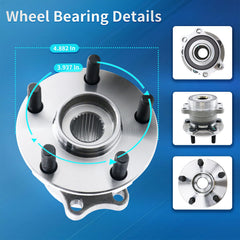 BDeli 512518 hub for XV Crosstrek offers lasting fit and reduced wear