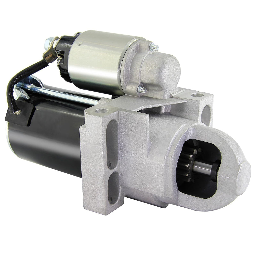 BDELI Starter for Chevrolet Silverado 4-3L V6 front view shows direct-fit design for quick starts.