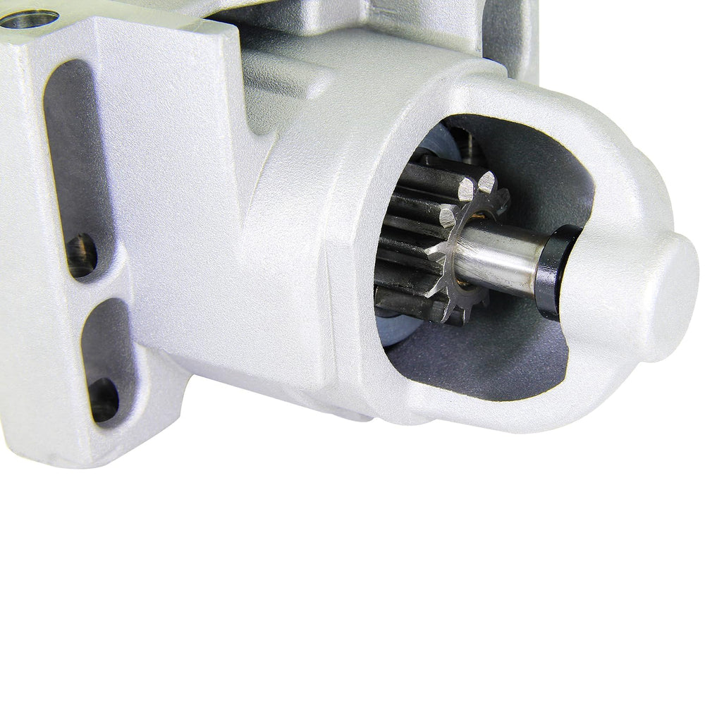 BDELI starter engine-bay view showing compact size for tight spaces