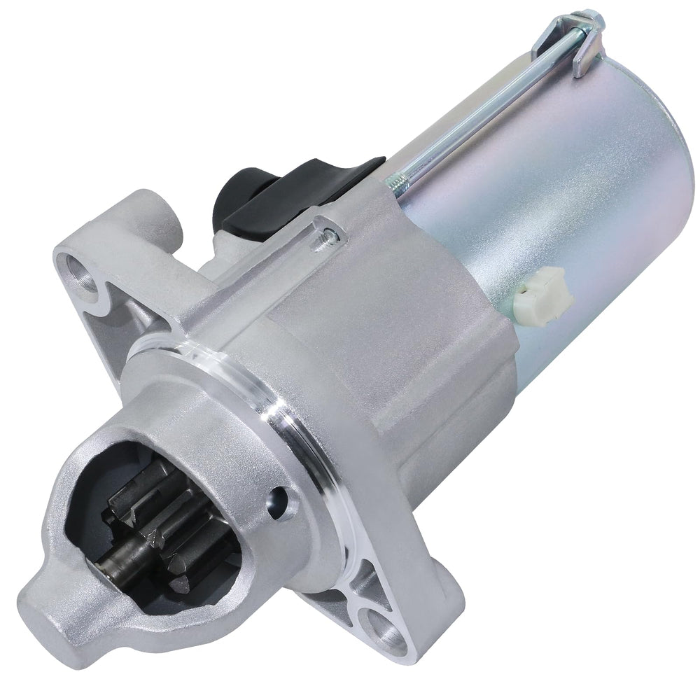 BDELI Honda Accord 2.4 starter under-hood view shows fit for 2006-2012 models.