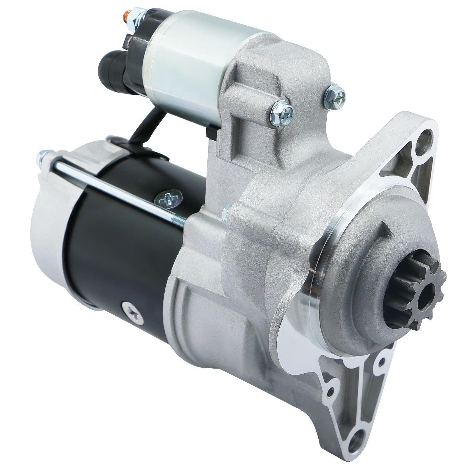 BDELI starter replacement 41044023 front view ensures reliable starts for heavy-duty diesel trucks.