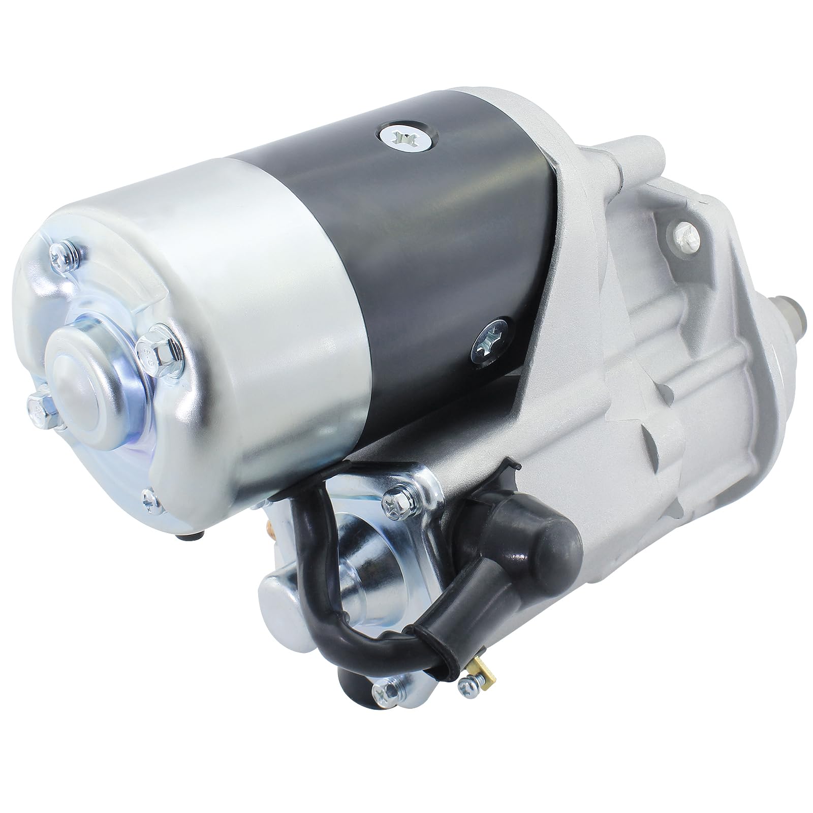 BDeli Kubota T190 12V starter designed for smooth, quick engine ignition.
