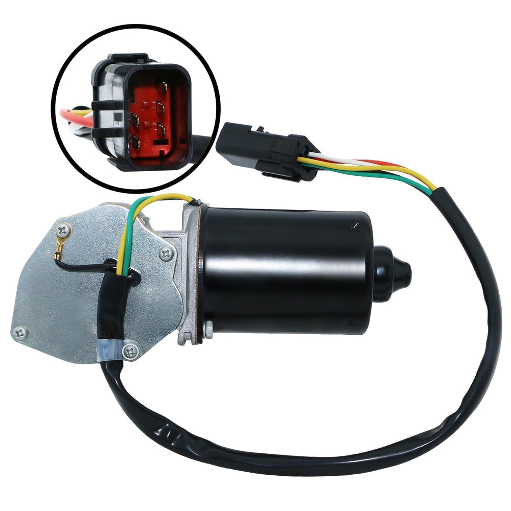 BDELI wiper motor top cover close-up emphasizing durable housing