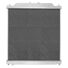 BDFHYK 2-row 40mm aluminum radiator CU2741 core for improved cooling.