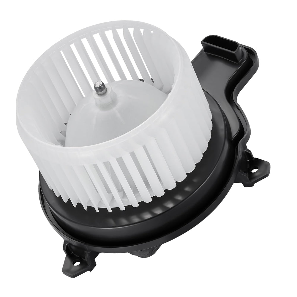 BDFHYK blower motor assembly side angle highlights balanced impeller for smooth airflow.