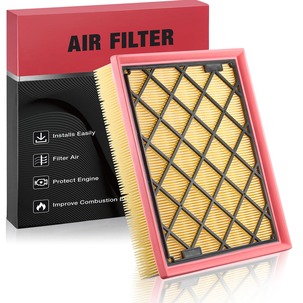 BDFHYK CA11480 engine air filter front view showing ready-to-install unit