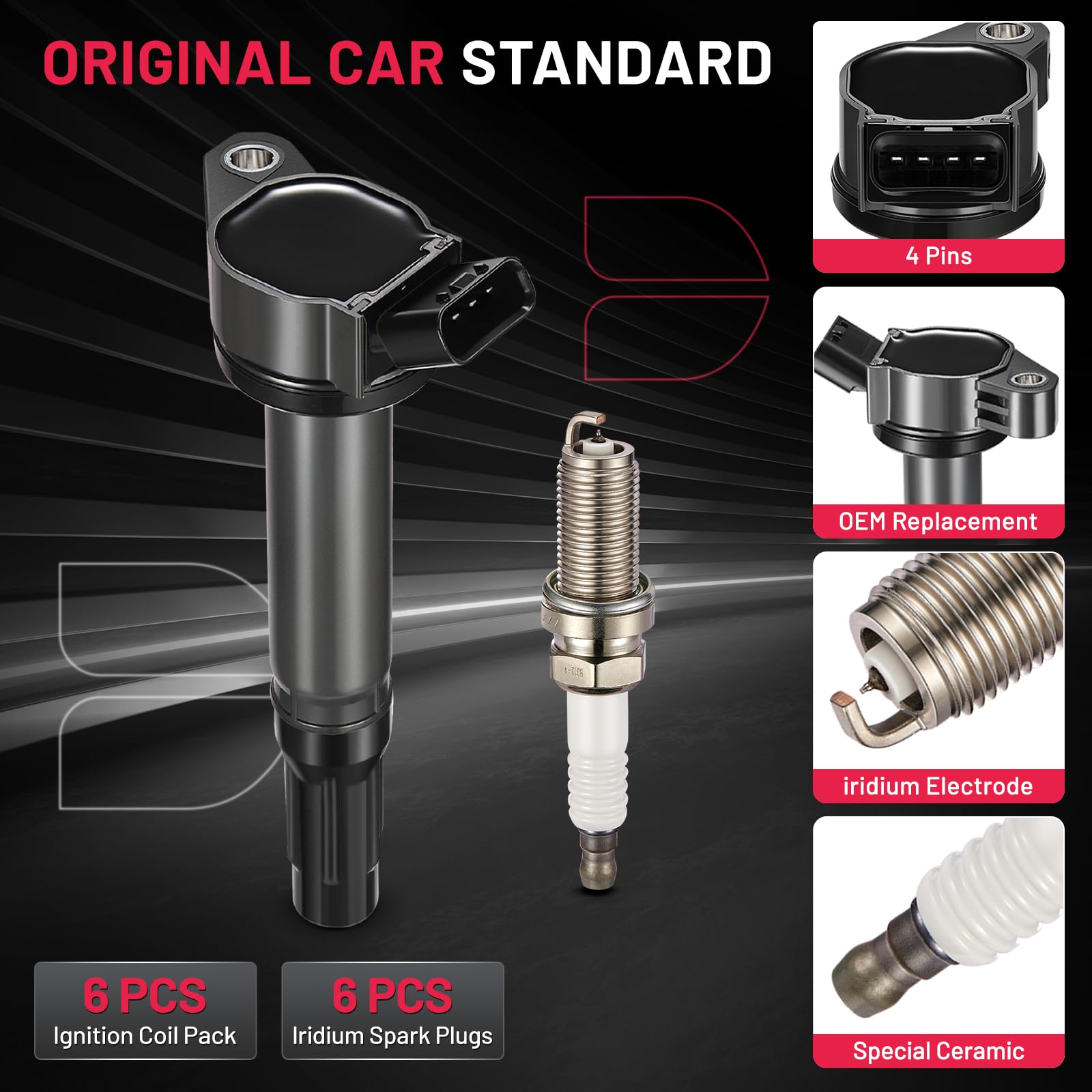BDFHYK coil connector end detail emphasizes robust sealing and longevity.