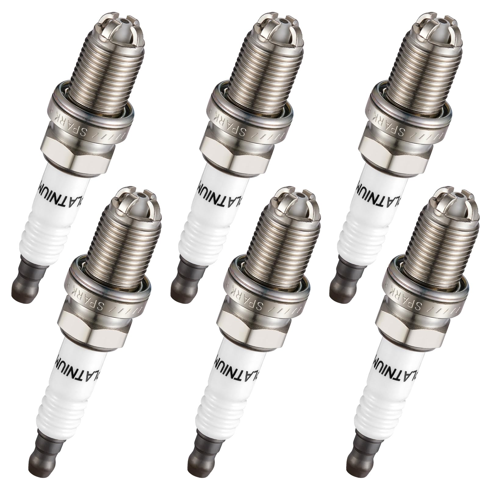 BDFHYK iridium spark plug closeup of center electrode for precise ignition.