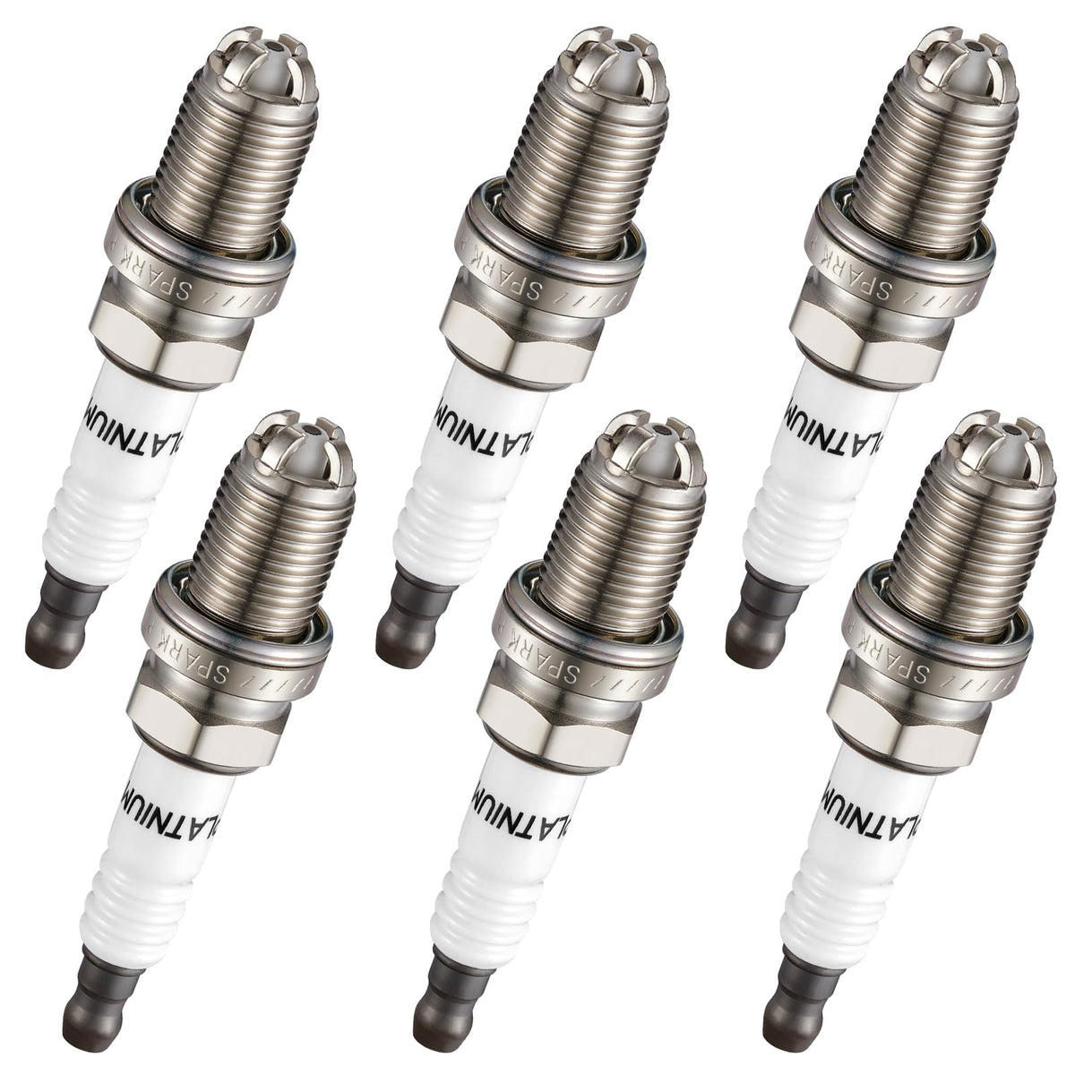 BDFHYK iridium spark plug closeup of center electrode for precise ignition.