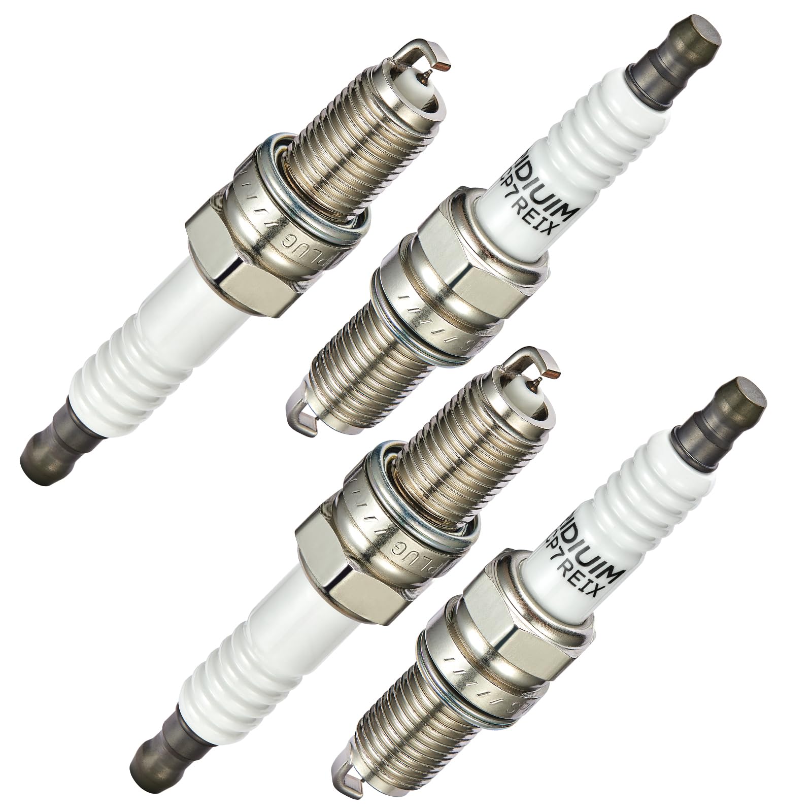 BDFHYK iridium spark plug set for Harley Sportster, precise ignition potential.