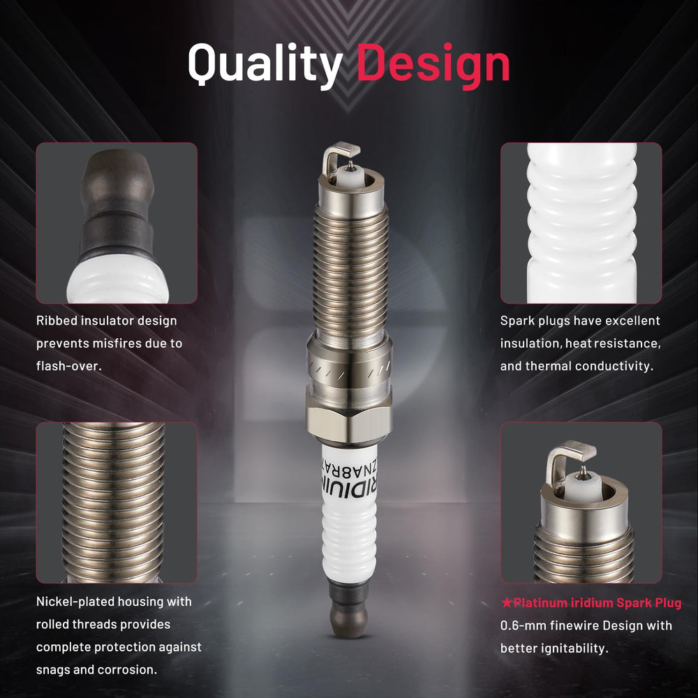 BDFHYK SP539 center electrode with copper core for heat management
