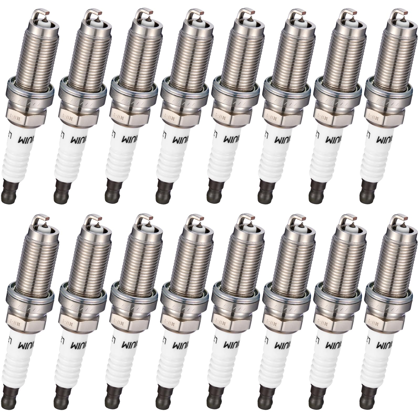 BDFHYK iridium spark plugs in a box, ready for Ram 1500 installation.