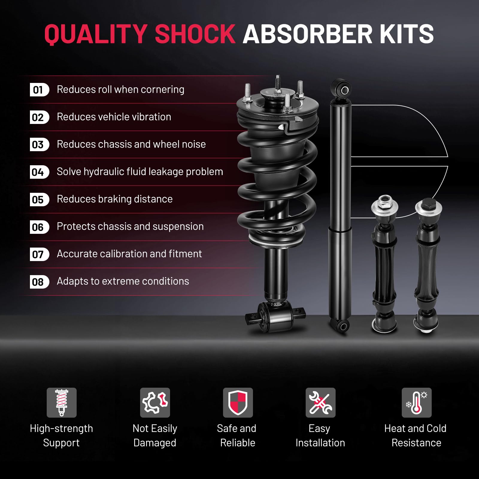 BDFHYK kit layout showing front and rear components