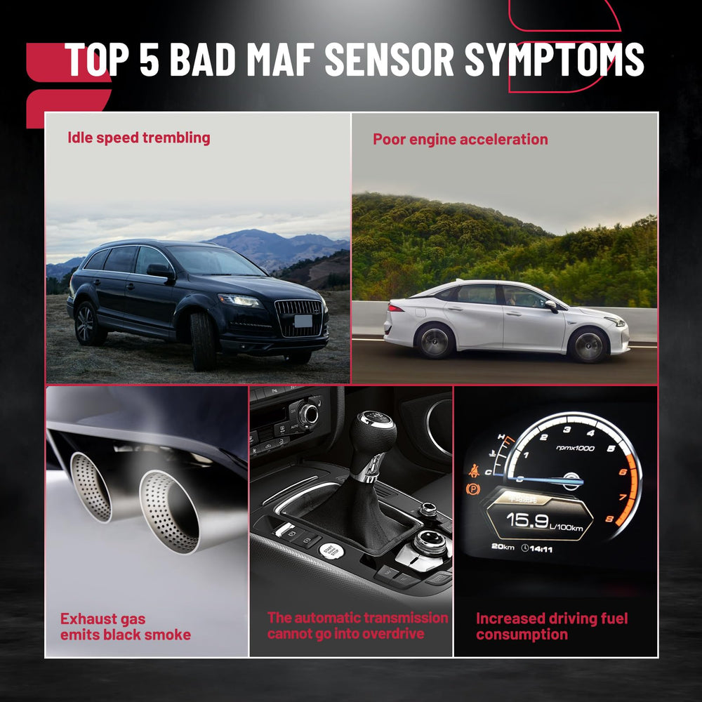 BDFHYK MAF sensor car compatibility guide assists model matching.